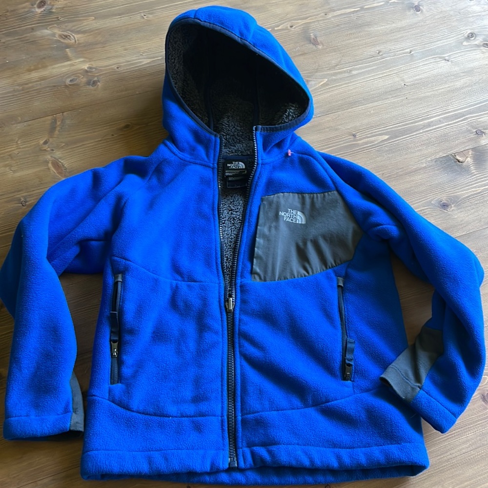 The north face - blue jacket